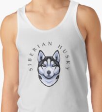 Siberian Husky Tank Top