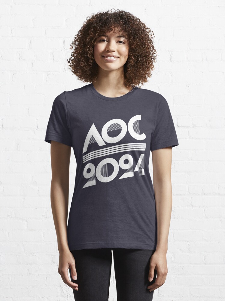 "AOC 2024 Dark Merch" T-shirt by popdesigner | Redbubble