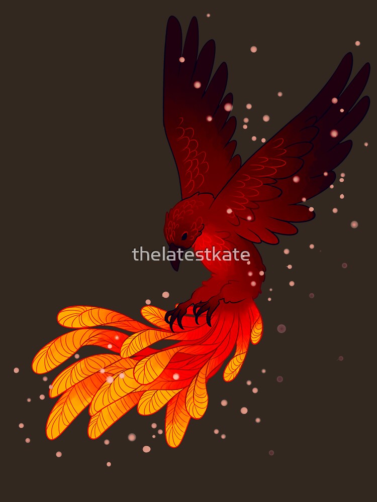 "You Will Rise Above the Ashes" Phoenix by thelatestkate