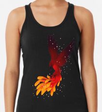 "You Will Rise Above the Ashes" Phoenix Racerback Tank Top