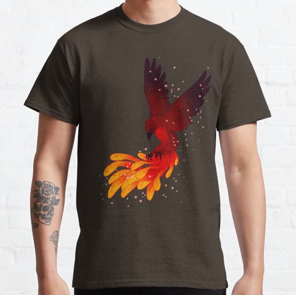 "You Will Rise Above the Ashes" Phoenix Classic T-Shirt