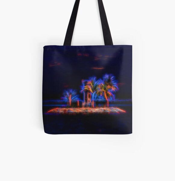Solitude Island All Over Print Tote Bag