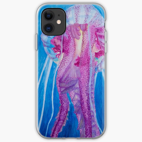 Pelagia jellyfish iPhone Soft Case