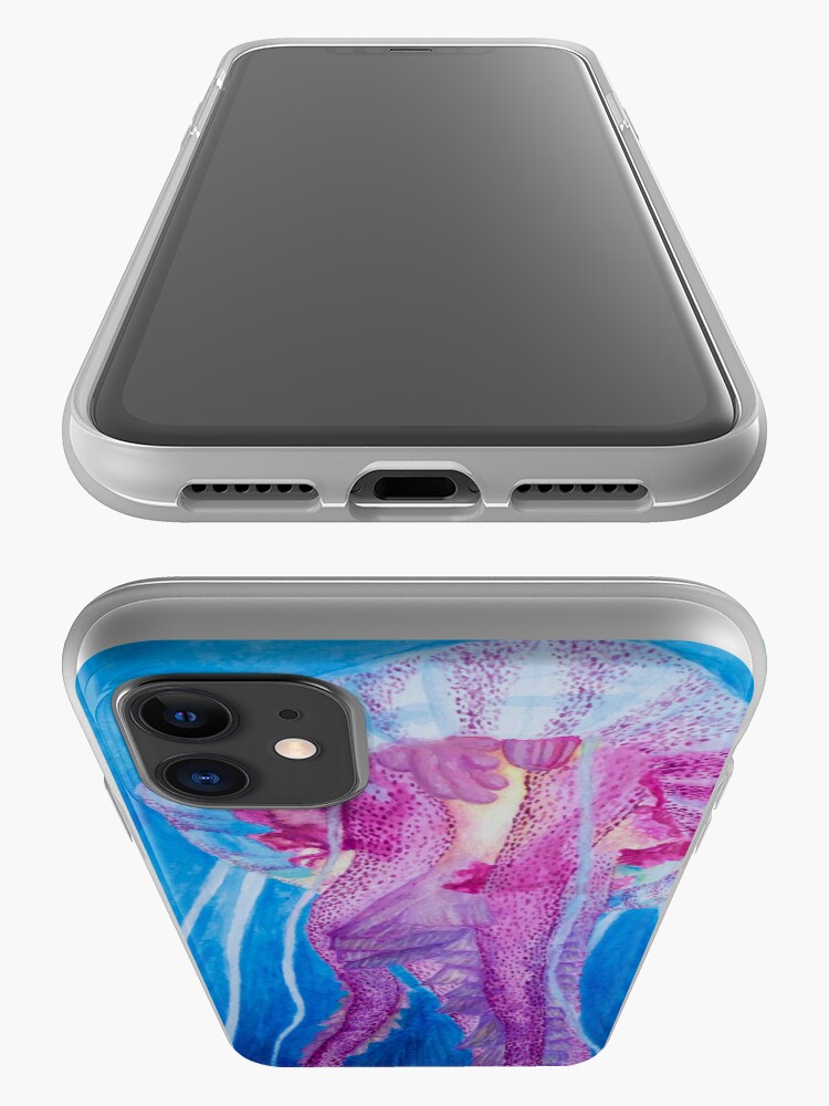 Alternate view of Pelagia jellyfish iPhone Case & Cover