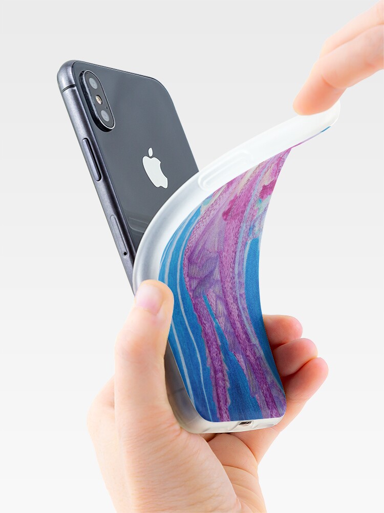 Alternate view of Pelagia jellyfish iPhone Case & Cover