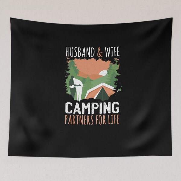 Item preview, Husband & Wife - Camping Partners for Life designed and sold by Timcito.