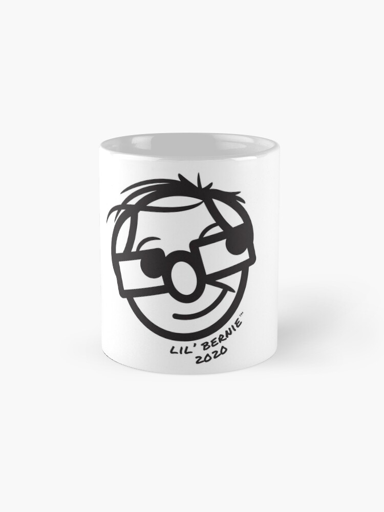 Alternate view of Lil' Bernie Face 2020 Mug