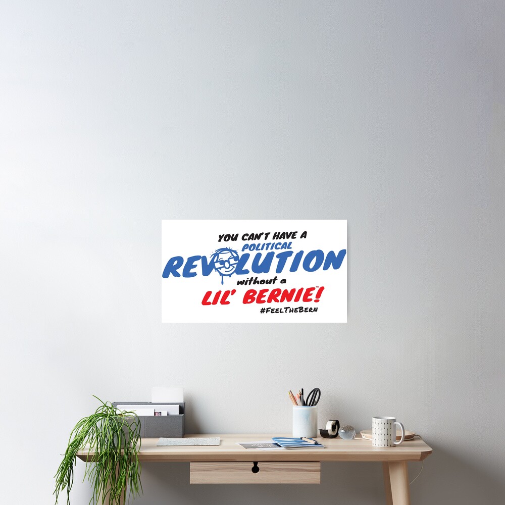 Lil' Bernie Political Revolution 2020 Poster