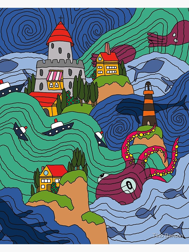 Ocean Mosaic by dukeofgarbanzo