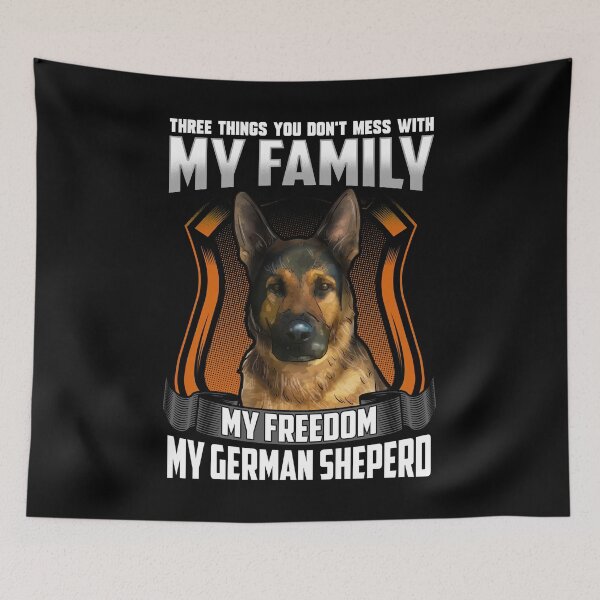 Item preview, German Shepherd Freedom Family GSD Dog Lovers Gift designed and sold by inspiredtrend.
