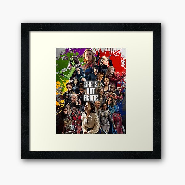 HERoes Framed Art Print