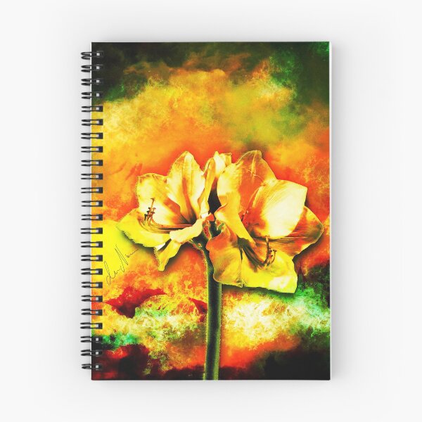 Item preview, Spanish color splash in bloom green and orange by mjvision Mia Niemi designed and sold by mjvisiondesign.