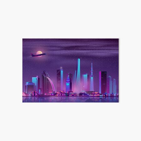 Item preview, Cyberpunk 80s City designed and sold by dogemporium.