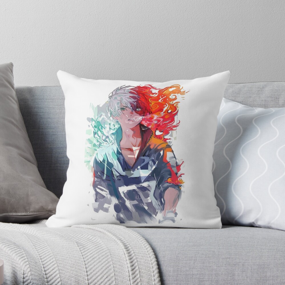 todoroki plush pillow