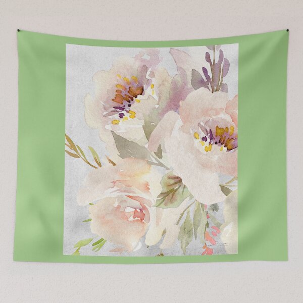 Item preview, Soft Blossoms B designed and sold by Jean Plout.