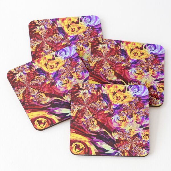 Item preview, Chaotic Abstract Pattern designed and sold by pinkal.