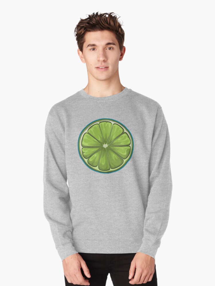 lime sweatshirt