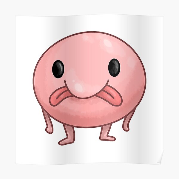 Blob Fish Wall Art | Redbubble