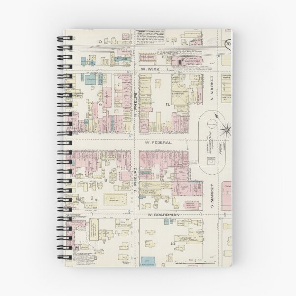Item preview, Calle Federal Oeste, Youngstown, 1884 designed and sold by Metro Monthly Department Store.