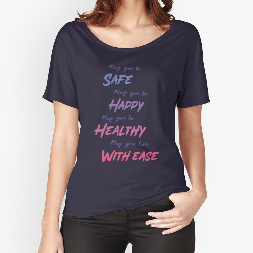 Loving Kindness Meditation Relaxed Fit T-Shirt