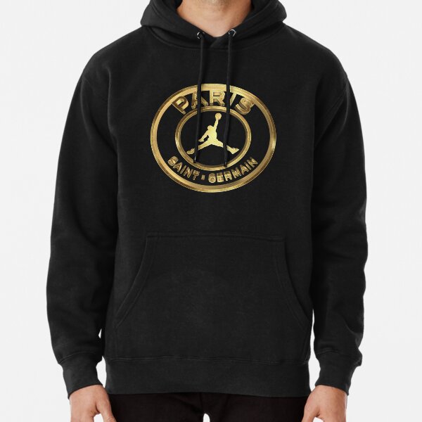 black and gold jordan hoodie mens