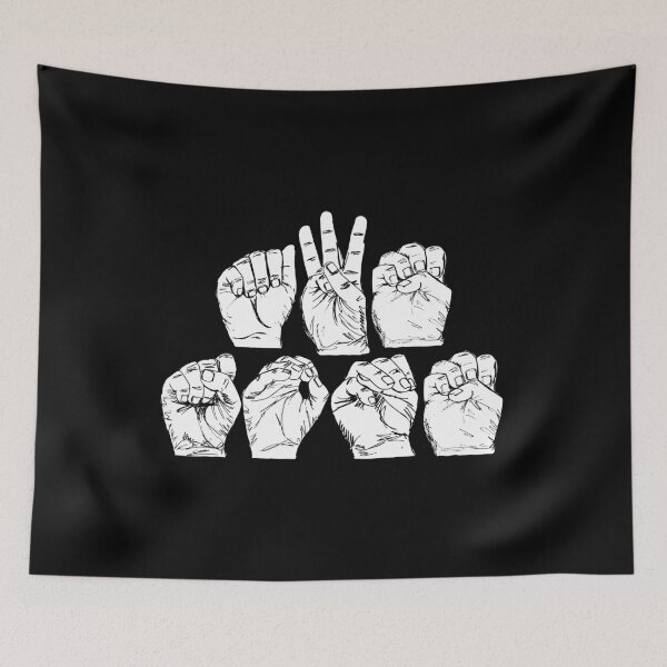 Item preview, Awesome American Sign Language design Gift Awesome ASL graphic designed and sold by D-C-Designs.