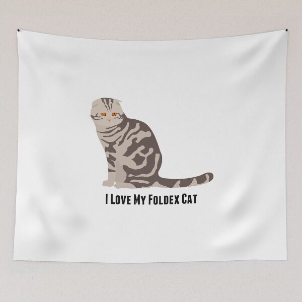 Item preview, I Love My Foldex Cat designed and sold by rodie9cooper6.
