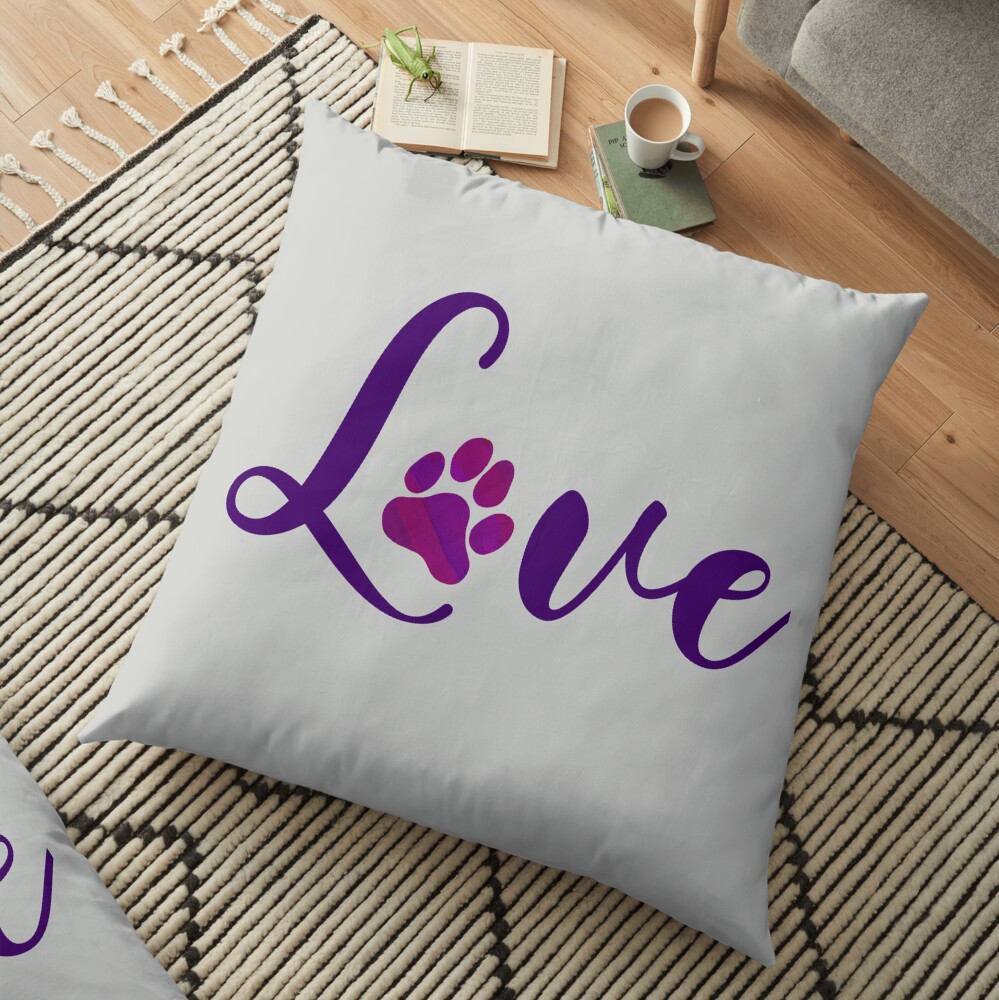 Animal lovers - Puppy love Floor Pillow