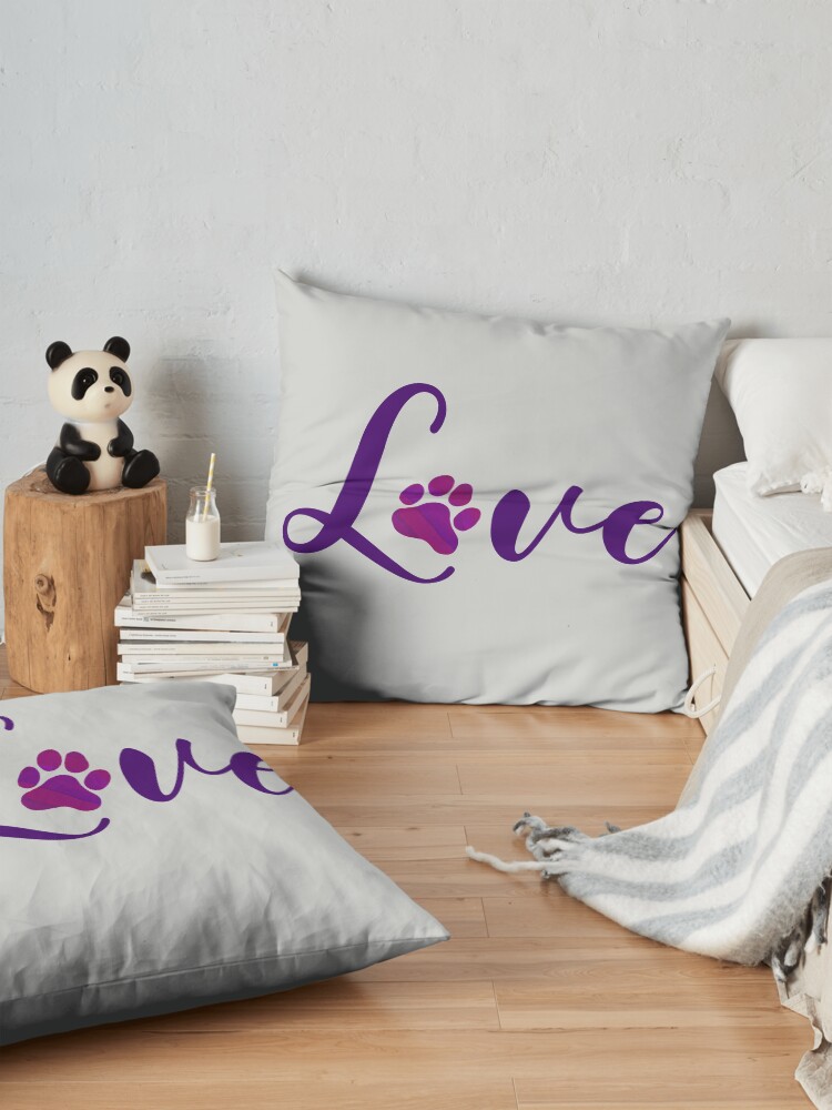 Alternate view of Animal lovers - Puppy love Floor Pillow