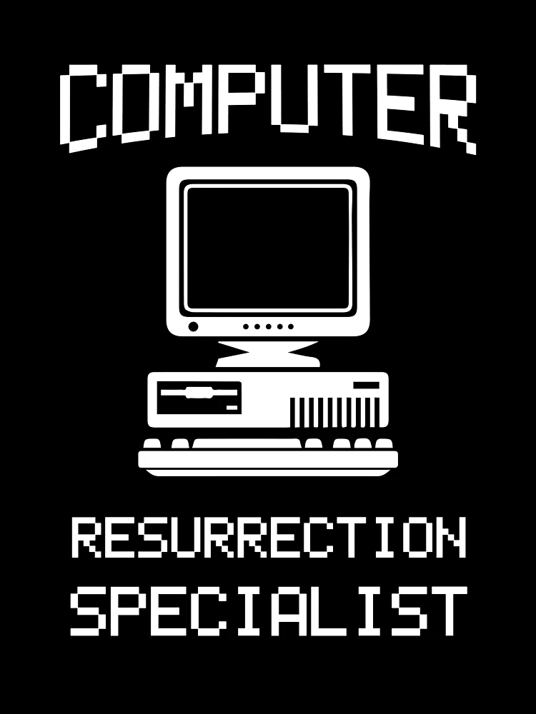 Thumbnail 7 of 7, Oversized T-Shirt, Computer Resurrection Specialist, Computer Repair, Computer Tech, Computer Programmer designed and sold by Designs4Less.
