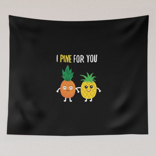 Item preview, Pineapple Shirt I Pine For You Cute Pineapple Gift Tee designed and sold by haselshirt.