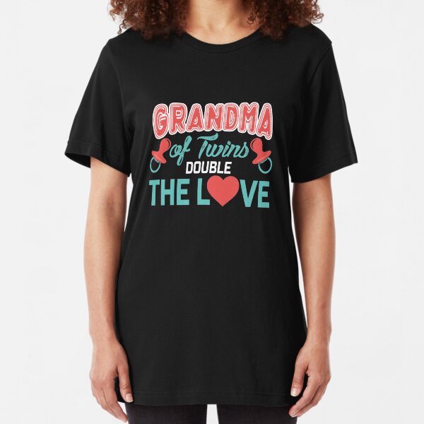 grandma of twins shirt