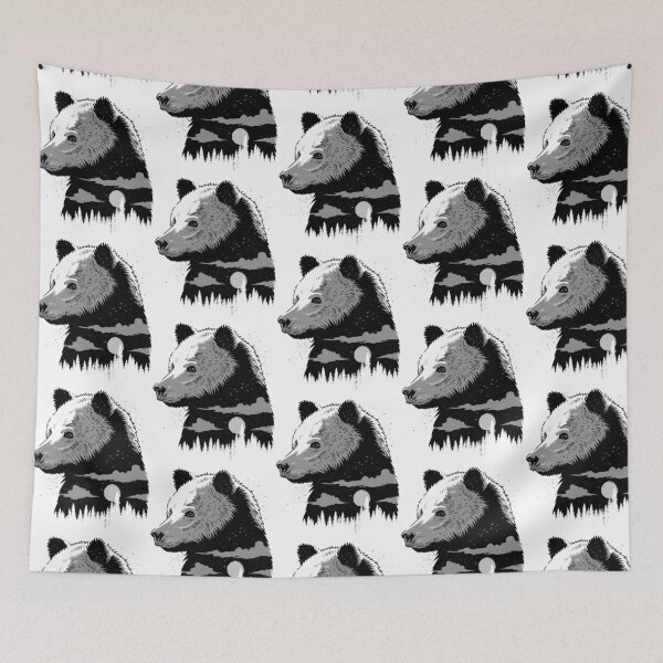 Item preview, Face Bear Grizzly designed and sold by albertocubatas.