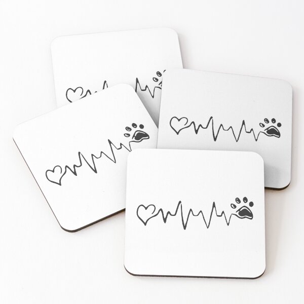 Item preview, Heartbeat dog cat designed and sold by TShirtsByMs.