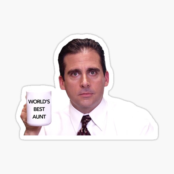 World's Best Aunt Sticker