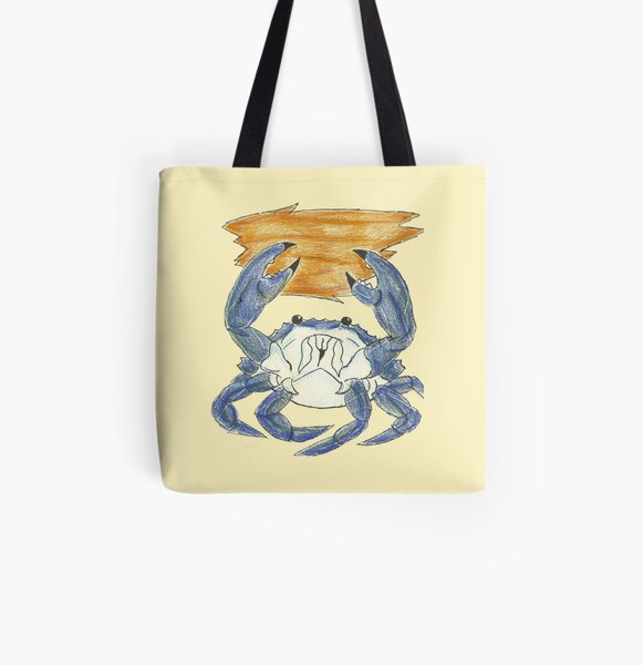 Crab Clambake All Over Print Tote Bag