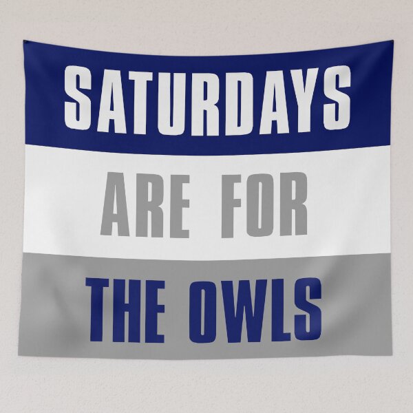 Item preview, Saturdays are for The Owls, Brandeis University designed and sold by elhefe.
