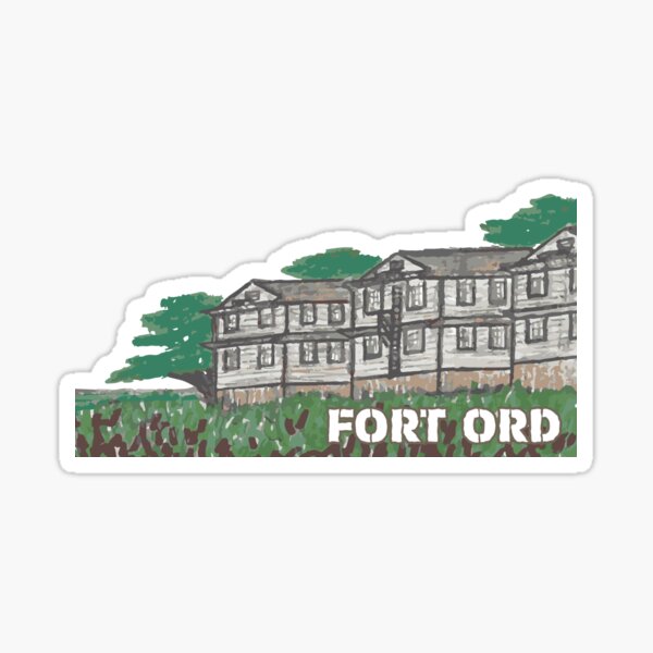 38. Fort Ord, CA Sticker