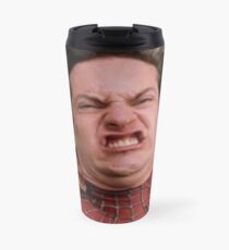 exploding face Travel Mug
