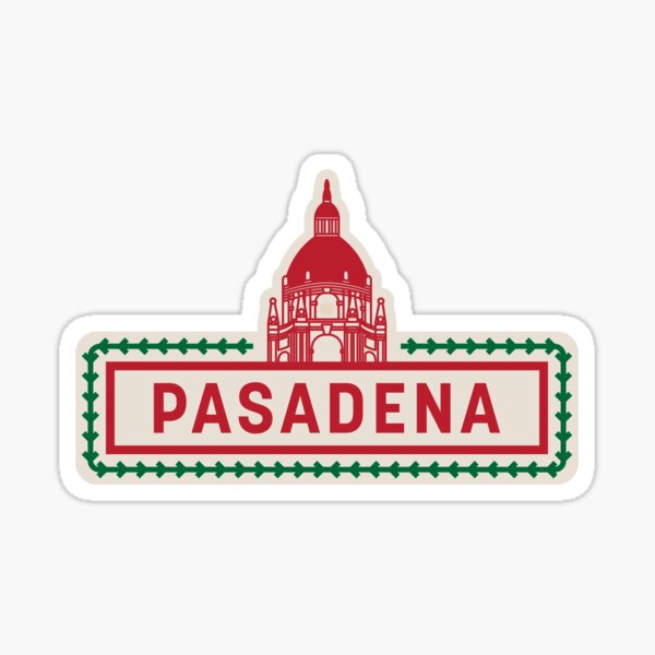 42. Pasadena, CA Sticker