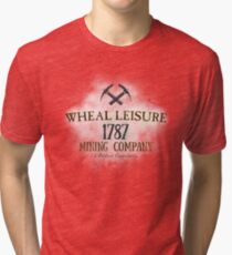 Wheal Leisure Mine 1787 - Poldark Vintage T-Shirt