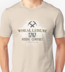 Wheal Leisure Mine 1787 - Poldark Unisex T-Shirt