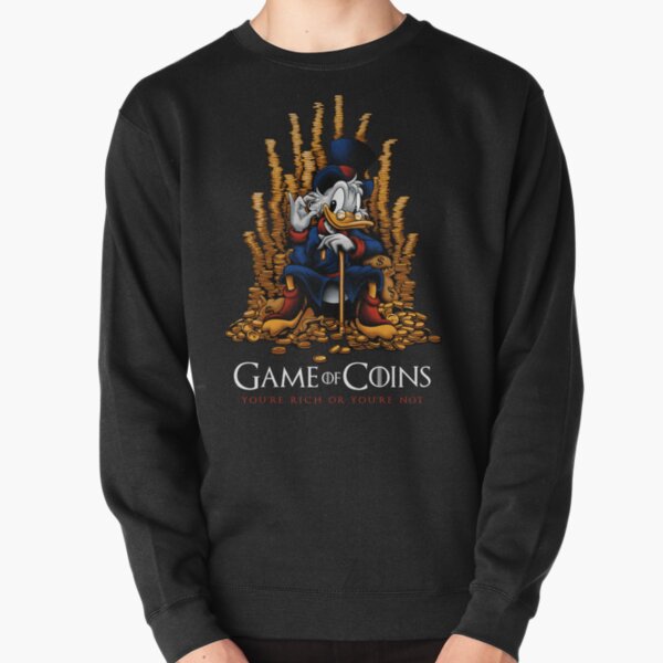 Game of Coins Pullover Sweatshirt