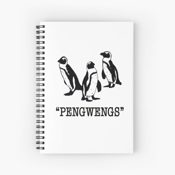 "Pengwengs" Spiral Notebook
