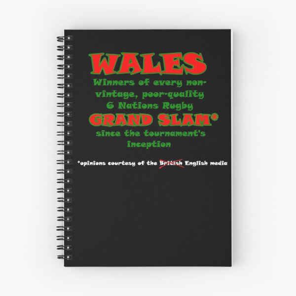 Item preview, Wales Grand Slam non vintage designed and sold by BoxDesigns.