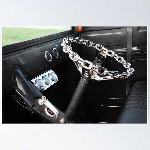 Item preview, "Chained to the wheel" ;) designed and sold by Gloria McAfee-Carver.