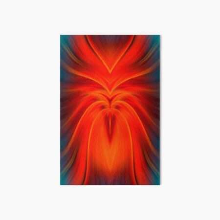 Phoenix Orange Art Board Print