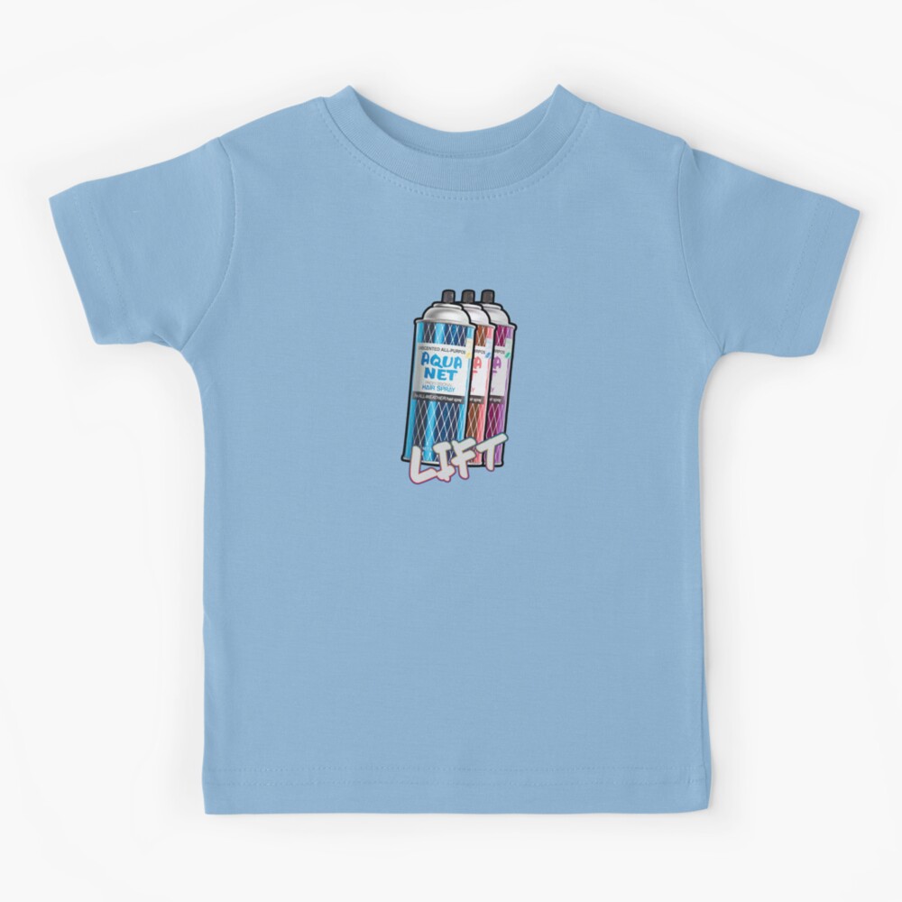 Do You Even Lift? Aqua Net Kids T-Shirt for Sale by namelessshape