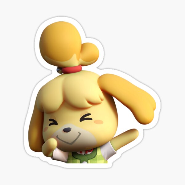 isabelle dabbing Sticker