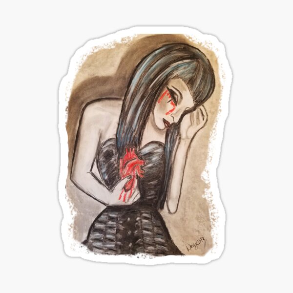 Agony Sticker